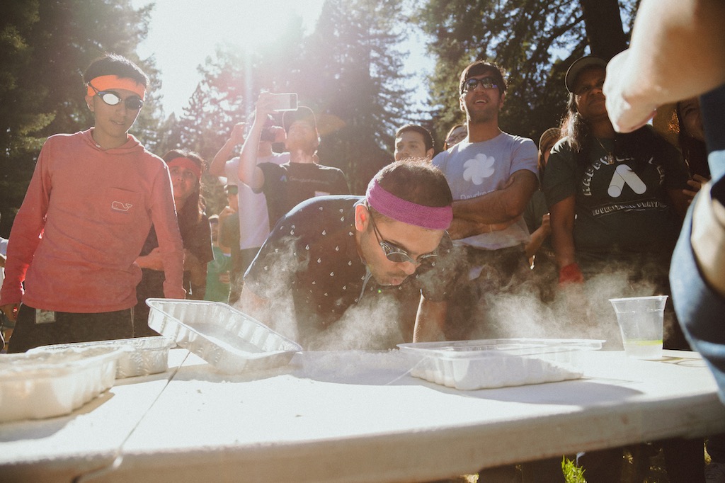 Team building moment